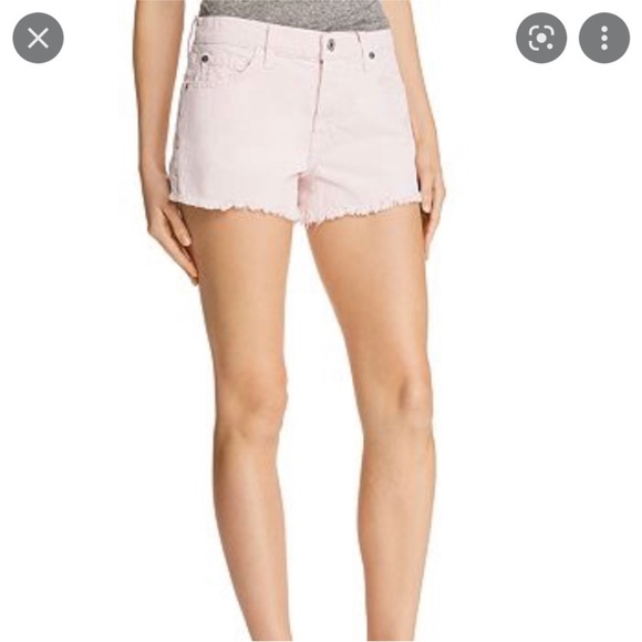 7 For All Mankind Pants - 7 For All Mankind Baby Pink Shorts Size 29